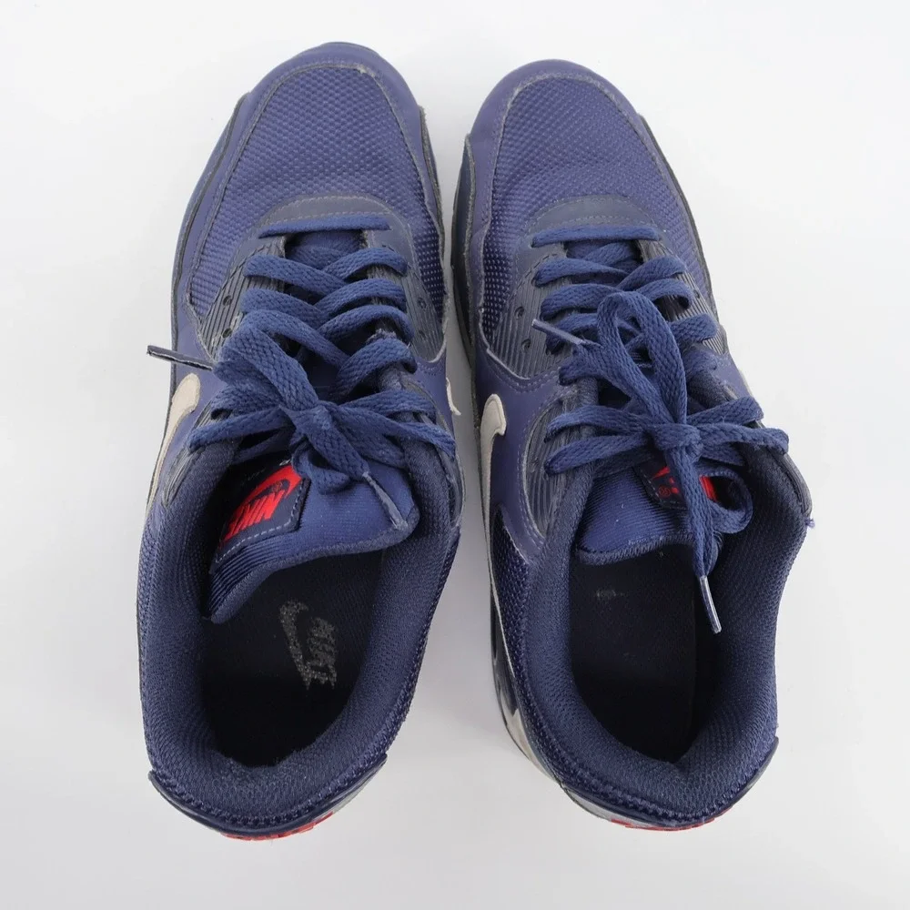 Nike Air Max 90 Essential Sneakers Navy‎ Blue Mens 9.5